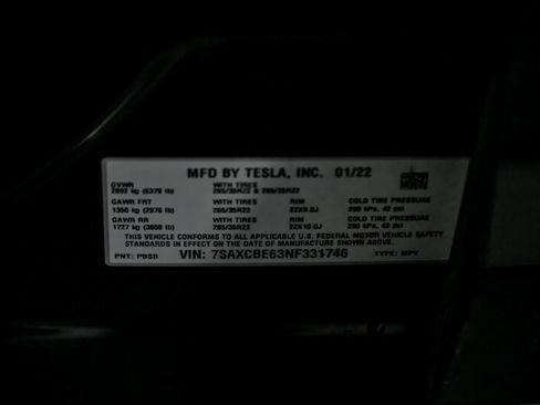 Used 2022 Tesla Model X Plaid AWD/4WD image 34