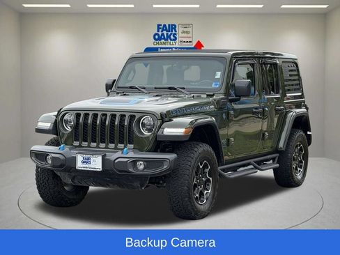 Used 2023 Jeep Wrangler Unlimited Rubicon 4xe w/ Cold Weather Group AWD/4WD image 3