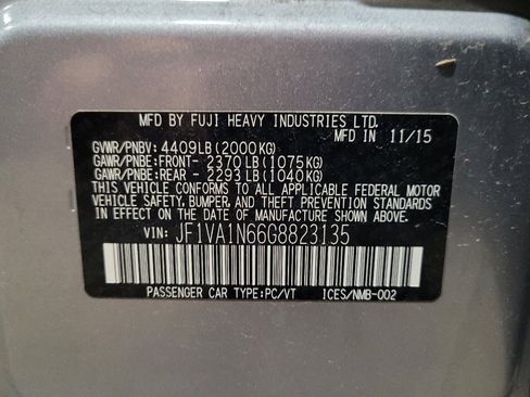 Used 2016 Subaru WRX Limited AWD/4WD image 33