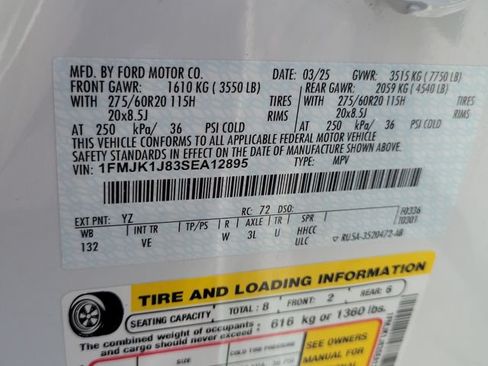 Certified 2025 Ford Expedition Max Active AWD/4WD image 33