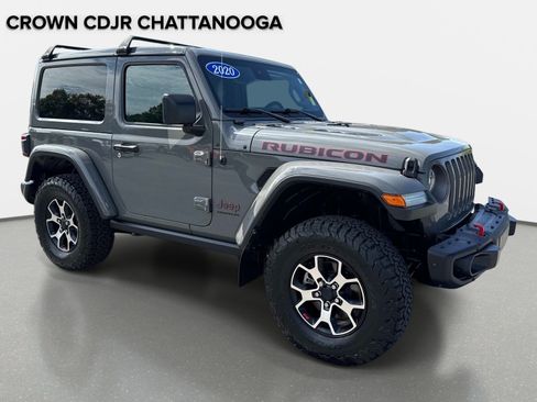 Used 2020 Jeep Wrangler Rubicon w/ Steel Bumper Group AWD/4WD image 2