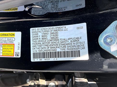 Used 2023 Honda Civic Sport image 70
