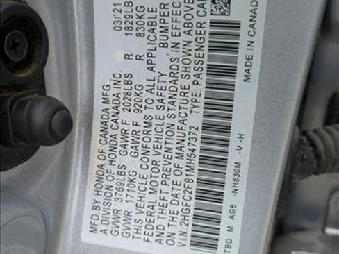 Used 2021 Honda Civic Sport image 20