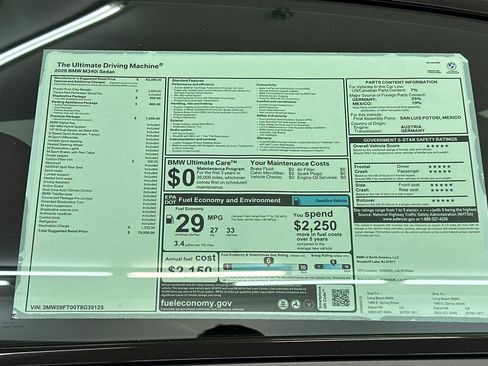 New 2026 BMW M340i w/ Premium Package RWD image 29