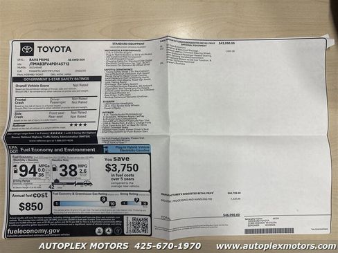 Used 2023 Toyota RAV4 SE image 36