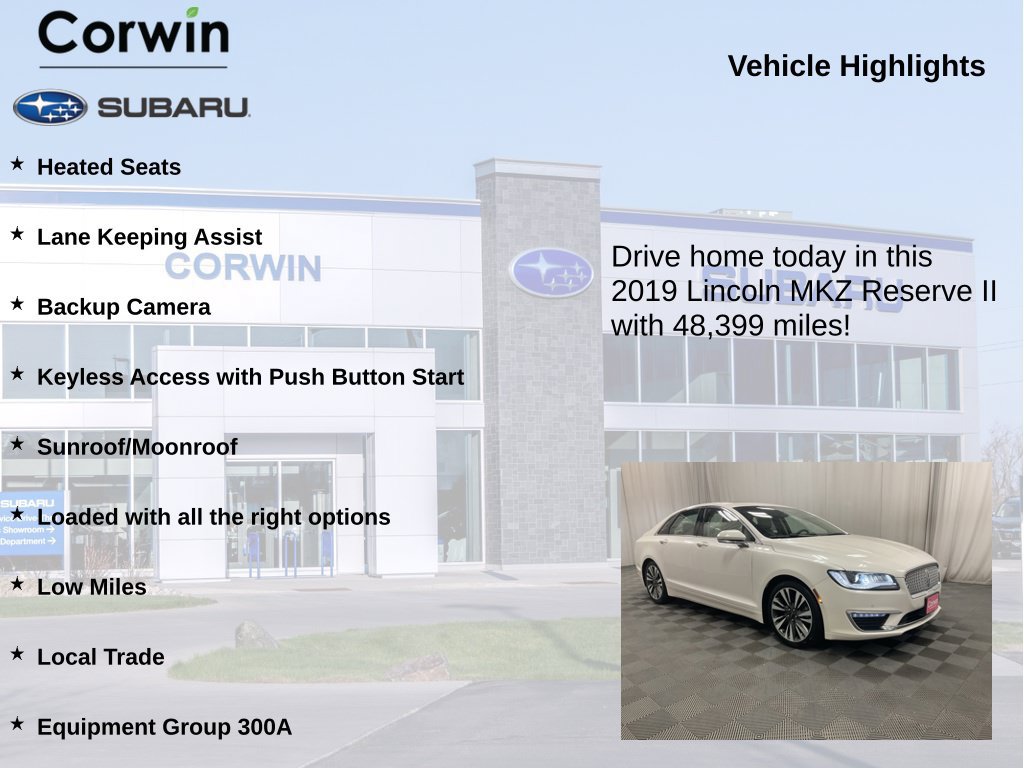 Used 2019 Lincoln MKZ Reserve FWD image 6