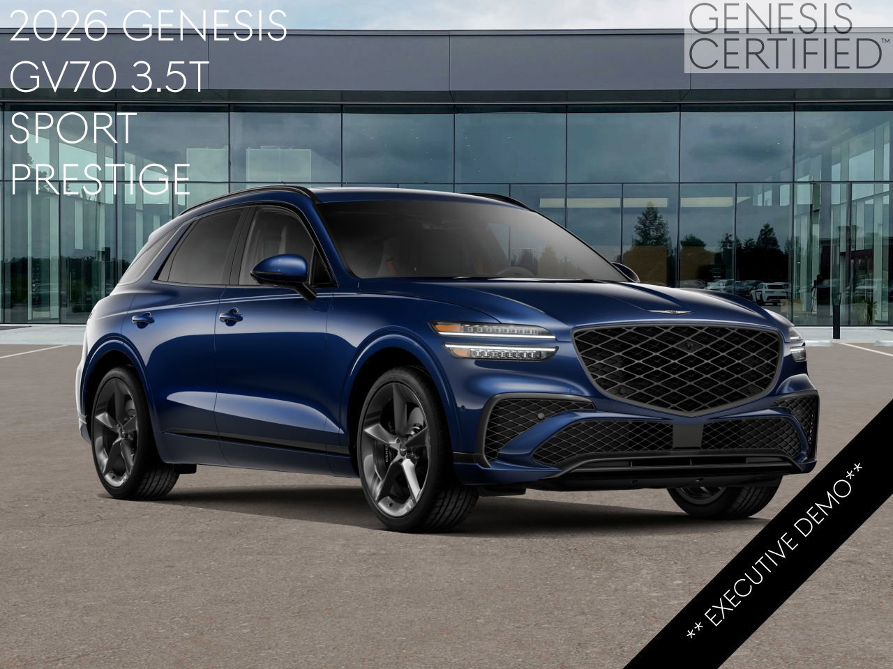 Used 2026 Genesis GV70 3.5T Sport Prestige AWD/4WD image 3