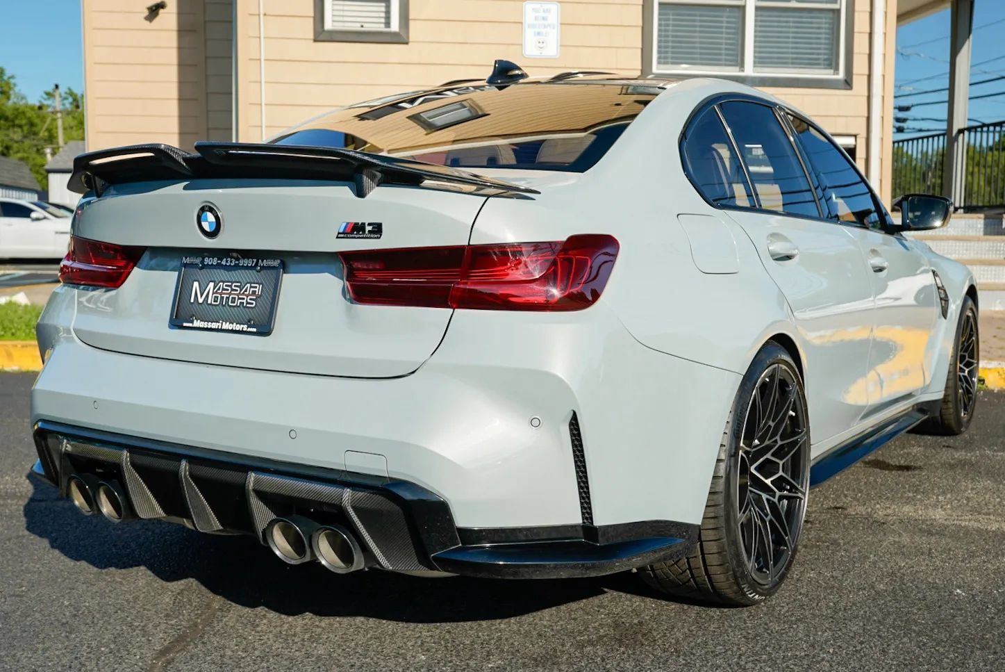 Used 2021 BMW M3 Competition w/ M Carbon Exterior Package RWD image 5