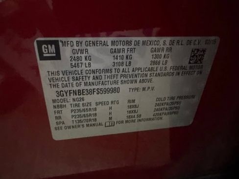 Used 2015 Cadillac SRX Luxury w/ Driver Awareness Package FWD image 62