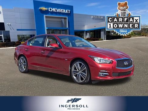 Used 2016 INFINITI Q50 3.0t Premium w/ Driver Assistance Package RWD image 1