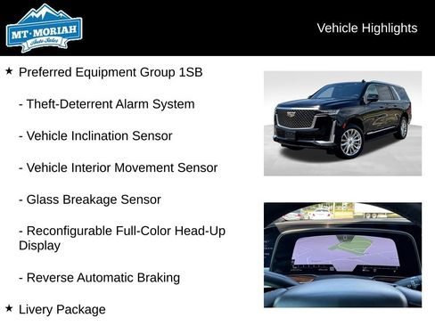 Used 2023 Cadillac Escalade ESV Premium Luxury AWD/4WD image 12