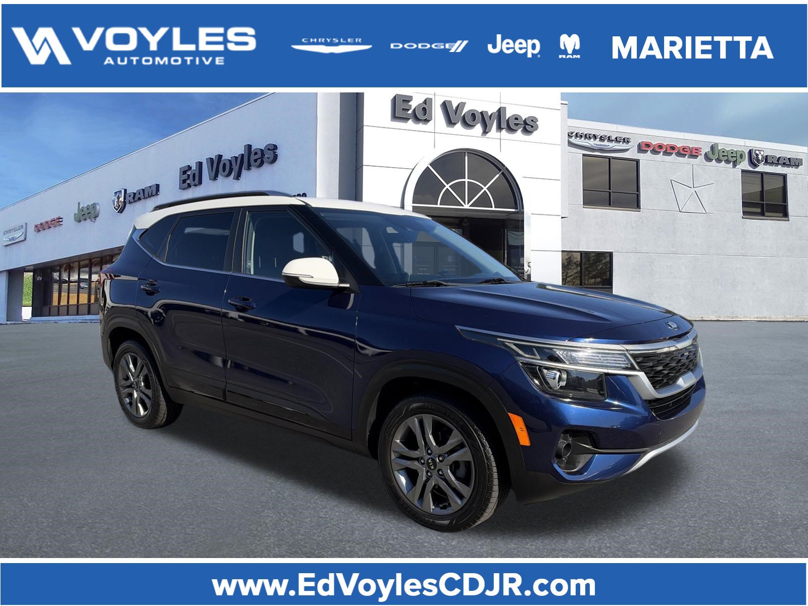 Used 2021 Kia Seltos S FWD image 1