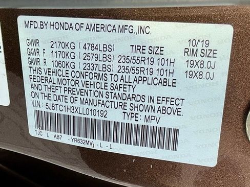 Certified 2020 Acura RDX FWD image 34