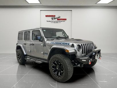 Used 2021 Jeep Wrangler Unlimited Rubicon 4xe w/ Steel Bumper Group