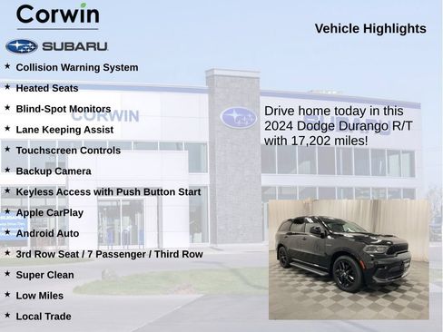 Used 2024 Dodge Durango R/T w/ Trailer Tow Group IV AWD/4WD image 6