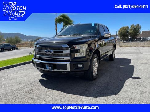 Used 2015 Ford F150 Platinum w/ Equipment Group 701A Luxury AWD/4WD image 1