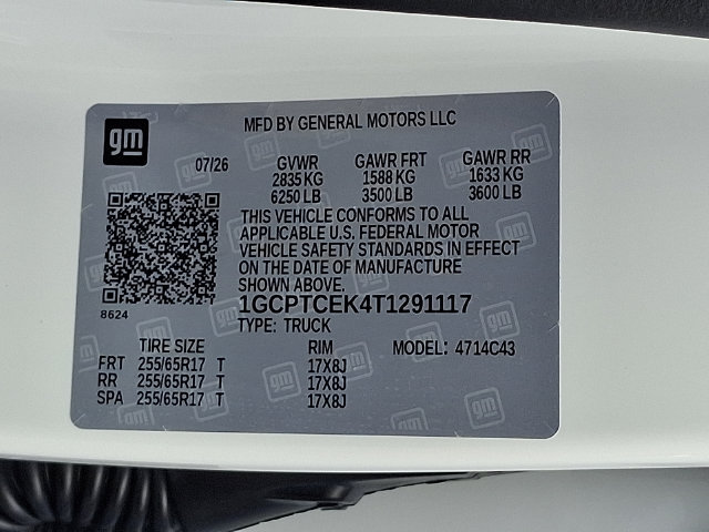 New 2026 Chevrolet Colorado LT w/ LT Convenience Package AWD/4WD image 16