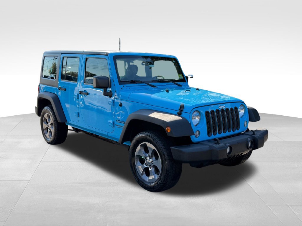 Used 2017 Jeep Wrangler Unlimited Sport w/ Connectivity Group AWD/4WD image 4