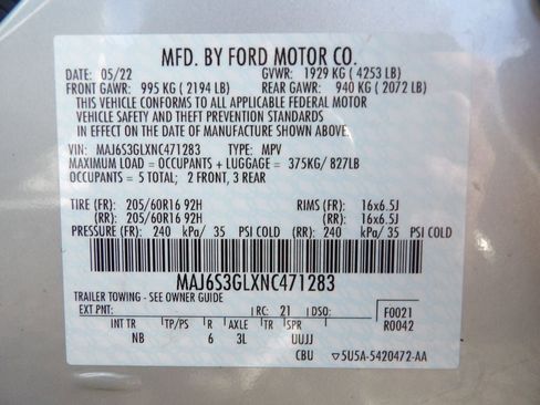 Used 2022 Ford EcoSport SE w/ SE Convenience Package image 28