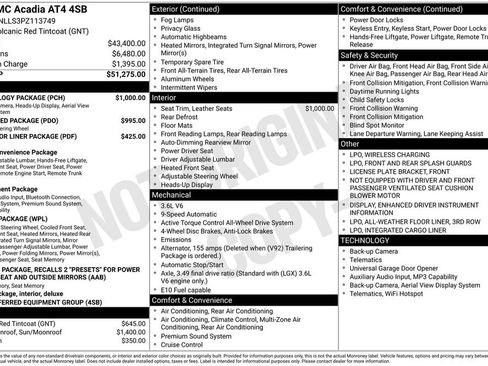 Used 2023 GMC Acadia AT4 w/ Technology Package AWD/4WD image 5