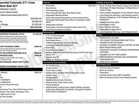 Used 2024 Chevrolet Colorado Z71 w/ Z71 Convenience Package 2 image 57