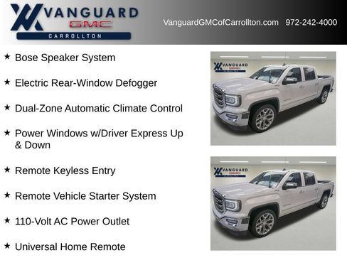 Used 2016 GMC Sierra 1500 SLT w/ SLT Premium Package AWD/4WD image 7