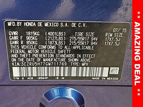 Used 2016 Honda HR-V EX-L image 41