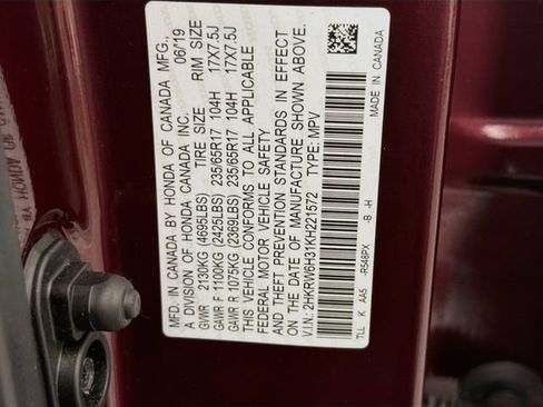 Used 2019 Honda CR-V LX image 35