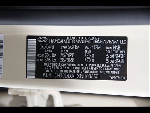 Certified 2022 Hyundai Santa Cruz SEL Premium AWD/4WD image 22