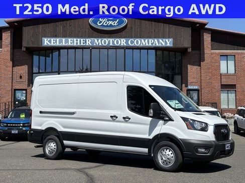 New 2025 Ford Transit 250 148 Medium Roof Extended AWD w/ Load Area Protection Package image 1