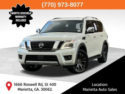 Used 2017 Nissan Armada Platinum w/ Captain Seat Package