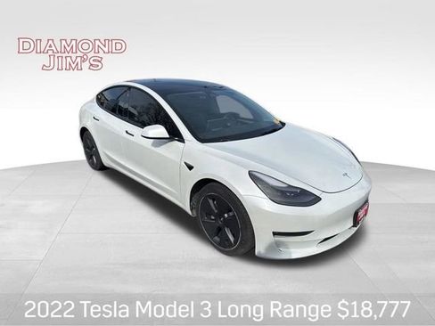 Used 2022 Tesla Model 3 Long Range AWD/4WD image 1