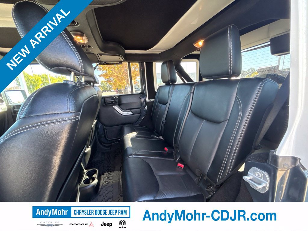 Used 2017 Jeep Wrangler Unlimited Sahara w/ Quick Order Package 24E Chief AWD/4WD image 13