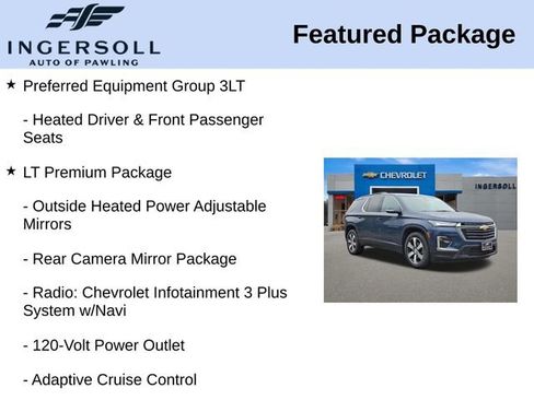 Used 2023 Chevrolet Traverse LT w/ LT Premium Package AWD/4WD image 15