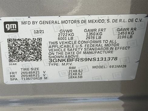 Certified 2022 Chevrolet Blazer Premier w/ Enhanced Convenience Package image 33