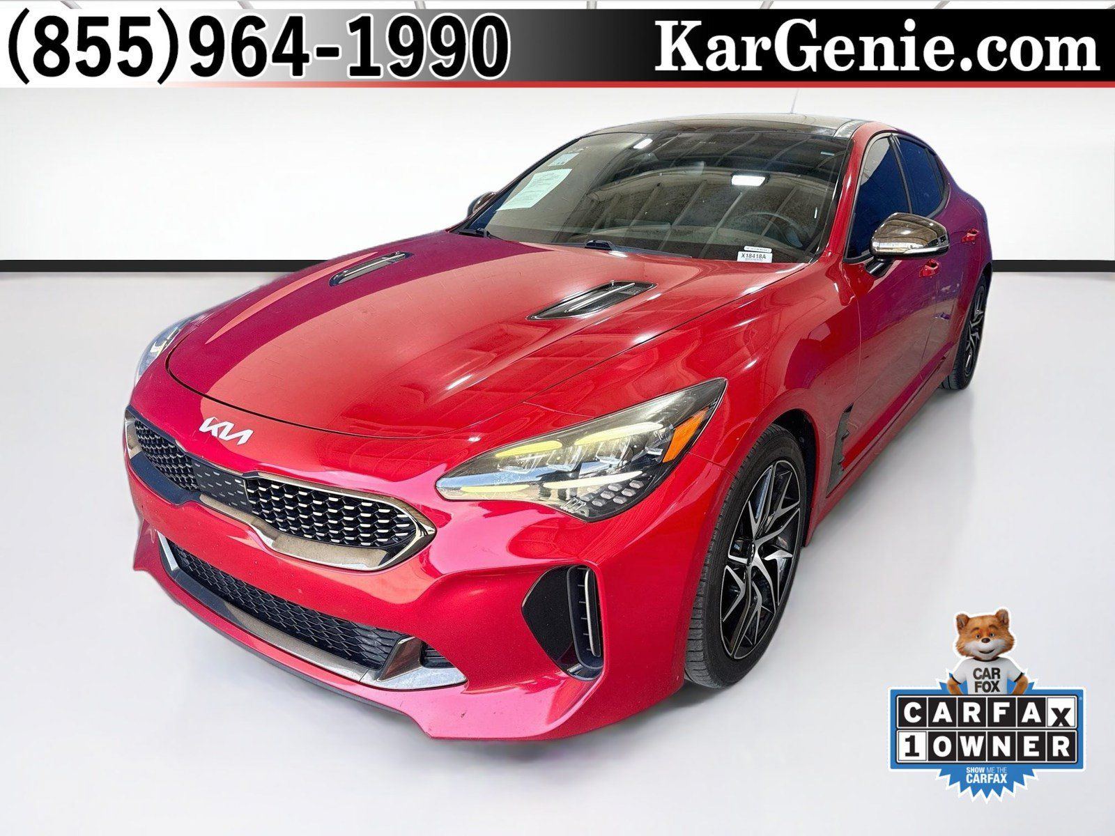 Used 2022 Kia Stinger GT-Line w/ Sun & Sound Package RWD image 1