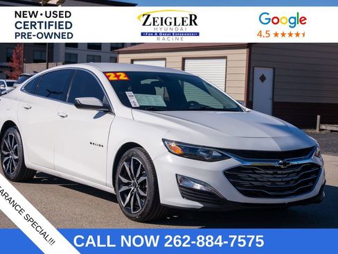 Used 2022 Chevrolet Malibu RS image 1