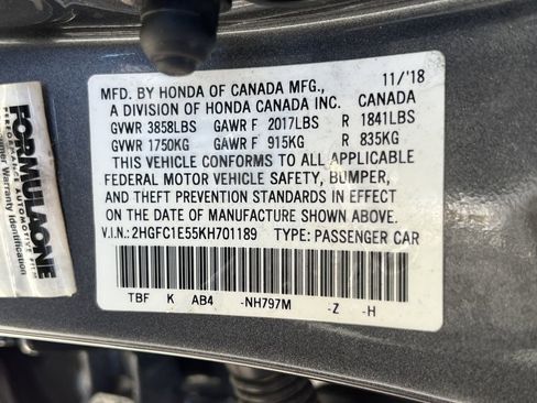 Used 2019 Honda Civic Si image 31