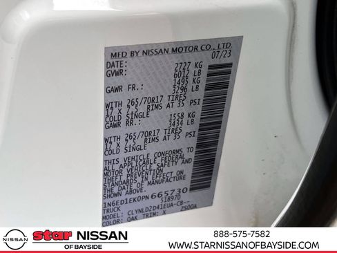 Used 2023 Nissan Frontier PRO-4X w/ Pro Convenience Package image 18