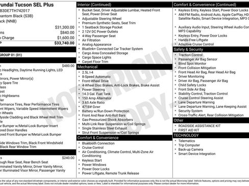 New 2026 Hyundai Tucson SEL Plus FWD image 4