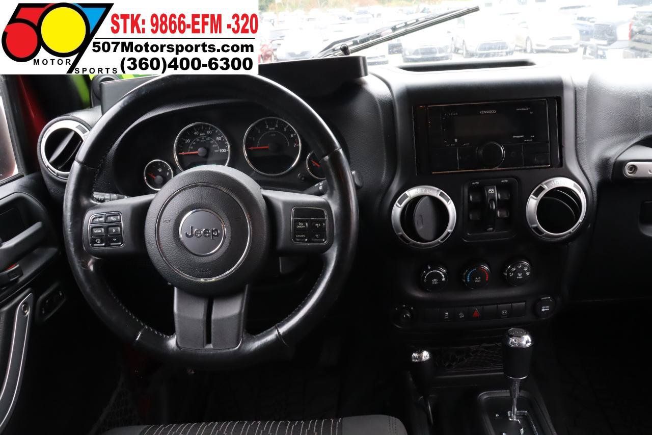 Used 2012 Jeep Wrangler Unlimited Sahara w/ Connectivity Group AWD/4WD image 16