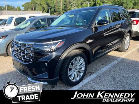 Certified 2025 Ford Explorer Platinum w/ LUX Leather Package AWD/4WD image 1