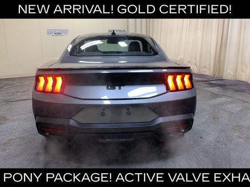 Certified 2025 Ford Mustang GT Premium w/ Mustang Nite Pony Package RWD image 4