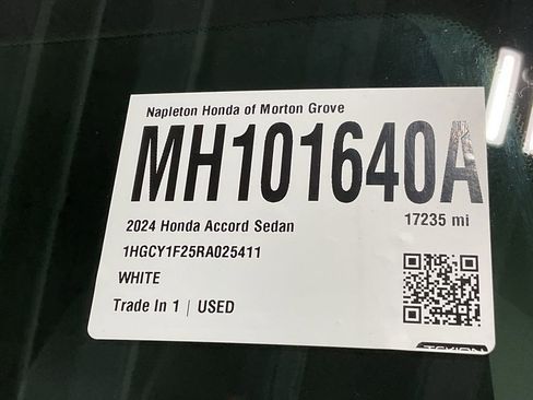 Certified 2024 Honda Accord LX image 35