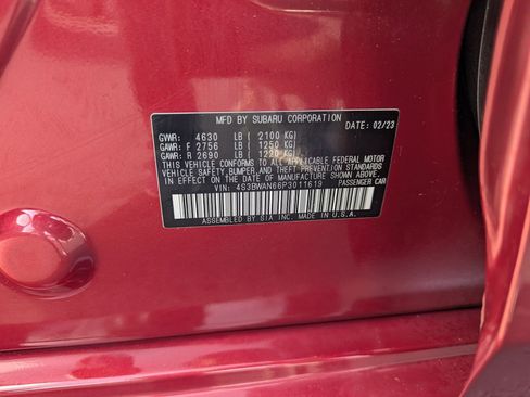Certified 2023 Subaru Legacy Limited image 28