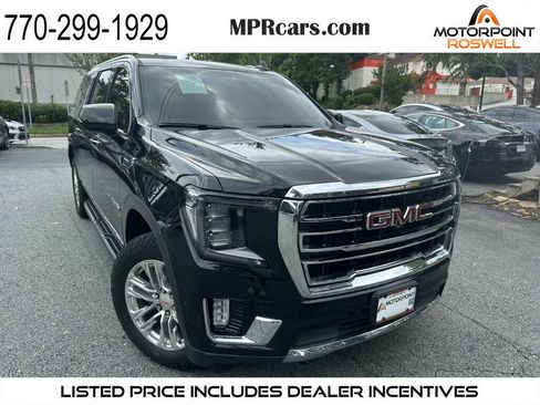 Used 2023 GMC Yukon XL SLT w/ SLT Premium Package RWD image 1