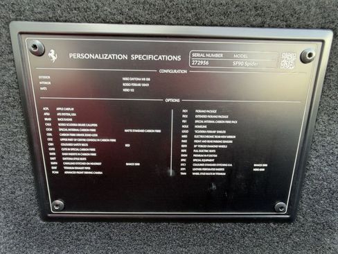 Certified 2022 Ferrari SF90 Spider AWD/4WD image 26