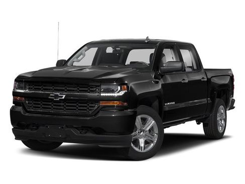 Used 2018 Chevrolet Silverado 1500 Custom w/ Custom Value Package AWD/4WD image 4