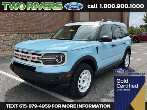 Certified 2023 Ford Bronco Sport Heritage w/ Heritage Convenience Package AWD/4WD image 1