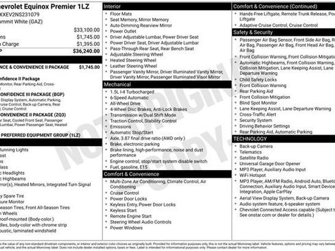 Certified 2022 Chevrolet Equinox Premier AWD/4WD image 35